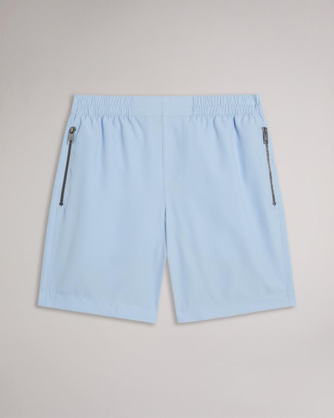 Short Ted Baker Plain Swim Bleu Clair Homme | LFA-78913606